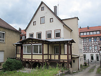 Ansicht des Gebäudes von Süden (2012) / Wohnhaus in 73525 Schwäbisch Gmünd (17.07.2012 - Markus Numberger, Esslingen)