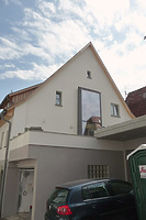 Rücksete, Ansicht von Westen / Wohnhaus in 74354 Besigheim (2017 - M. Haußmann)