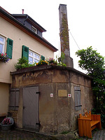 Backhaus Auf der Mauer / Backhaus in 74354 Besigheim (12.11.2007 - Denkmalpflegerischer Werteplan, Gesamtanlage Besigheim, Regierungspräsidium Stuttgart)