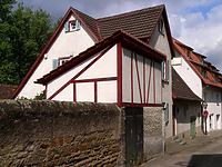 Ansicht von Süden / Wohnhaus in 74354 Besigheim (12.07.2007 - Denkmalpflegerischer Werteplan, Gesamtanlage Besigheim, Regierungspräsidium Stuttgart)