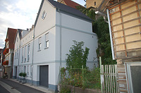 Ansicht von Süden / Wohnhaus, ehemals Wohnhaus und Scheuer in 74354 Besigheim (23.08.2010 - Archiv H.-V. Kraemer)