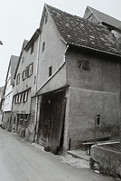 (historische) Ansicht von Süden / Wohnhaus, ehemals Wohnhaus und Scheuer in 74354 Besigheim (27.05.2014 - Stadtarchiv Besigheim)