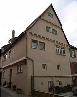 Wohnhaus Nord-Ostseite / Wohnhaus und Scheune in 74354 Besigheim (Denkmalpflegerischer Werteplan,  Gesamtanlage Besigheim  Regierungspräsidium Stuttgart)