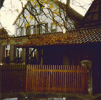 Ostseite vor dem Umbau 1960 / Kindergarten im Bühl in 74354 Besigheim (Ev. Oberkirchenrat Stuttgart Bau u. Gemeindeaufsicht)