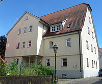 Ansicht von Nordwest / Verwaltungsgebäude, ehemals Krankenhaus in 74354 Besigheim (16.06.2016 - M. Haußmann)