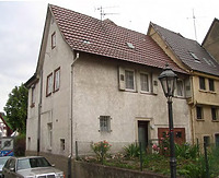 Süd-West Seite / Wohnhaus in 74354 Besigheim (Denkmalpflegerischer Werteplan,  Gesamtanlage Besigheim  Regierungspräsidium Stuttgart)