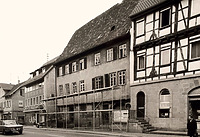 Südwestseite vor dem Abbruch / Wohn- und Geschäftshaus in 74354 Besigheim (Stadtarchiv Besigheim)