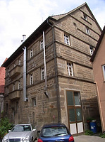 Rückseite von Süden / Wohnhaus mit Gastwirtschaft in 74354 Besigheim (Denkmalpflegerischer Werteplan, Gesamtanlage Besigheim, Regierungspräsidium Stuttgart)