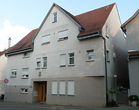 Ansicht von Norden / Wohnhaus in 74354 Besigheim (26.07.2016 - M. Haußmann)