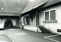 Neubau der Gebäudes Hauptstraße 61 1959 / Stadthalle Alte Kelter  in 74354 Besigheim (Stadtarchiv Besigheim)