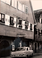 Ansicht von Osten, 70er Jahre / Gasthaus "Zum Anker" in 74354 Besigheim (Stadtarchiv Besigheim)