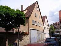 ehemaliges Gebäude Kirchstraße 57, Nordwestseite / Weingärtnerhaus, abgegangen in 74354 Besigheim (Denkmalpflegerischer Werteplan,  Gesamtanlage Besigheim  Regierungspräsidium Stuttgart)