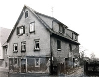 Südwestseite 1982 / Abgebrochenes Wohnhaus in 74354 Besigheim (Stadtarchiv Besigheim)