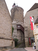 Ansicht von Norden / Oberer Turm, sog. Schochenturm in 74354 Besigheim (2007 - Denkmalpflegerischer Werteplan, Gesamtanlage Besigheim, Regierungspräsidium Stuttgart)