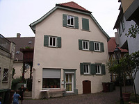 Südwestseite / Wohnhaus in 74354 Besigheim (Denkmalpflegerischer Werteplan,  Gesamtanlage Besigheim  Regierungspräsidium Stuttgart)