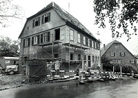 Ansicht von Norden, während des Umbaus 19xx / Wohnhaus (ehem. Pfarrhaus) in 74354 Besigheim