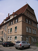 Südwestseite, Hofseite / Verwaltungsgebäude (ehem. Oberamt) in 74354 Besigheim (2007 - Denkmalpflegerischer Werteplan,  Gesamtanlage Besigheim  Regierungspräsidium Stuttgart)