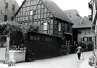 Nordseite um 1960 / Wohnhaus u. Scheuer in 74354 Besigheim (Stadtarchiv Besigheim)