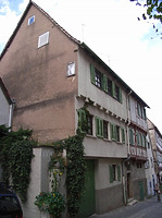 Ansicht von Nordwest / Wohnhaus in 74354 Besigheim (Denkmalpflegerischer Werteplan, Gesamtanlage Besigheim, Regierungspräsidium Stuttgart)