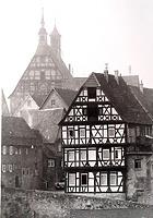 Ansicht von Nordost (historische Aufnahme) / Wohnhaus (ehemalige Stadtschreiberei) in 74354 Besigheim (Stadtarchiv Besigheim)