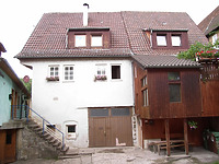 Nebengebäude 49/1 / Wohnhaus, Untere Enzmühle (Schellenmühle) in 74354 Besigheim (2007 - Denkmalpflegerischer Werteplan, Gesamtanlage Besigheim, Regierungspräsidium Stuttgart)