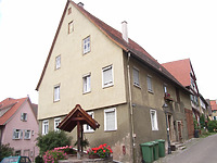 Anischt von Südost / Wohnhaus in 74354 Besigheim (2007 - Denkmalpflegerischer Werteplan, Gesamtanlage Besigheim, Regierungspräsidium Stuttgart)