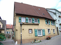 Ansicht von Norden / Wohnhaus, Weingärtnerhaus in 74354 Besigheim (2007 - Denkmalpflegerischer Werteplan, Gesamtanlage Besigheim, Regierungspräsidium Stuttgart)