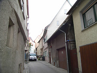 Südabschnitt Richtung Hauptstraße    / Vorstadt in 74354 Besigheim (2007 - Denkmalpflegerischer Werteplan,  Gesamtanlage Besigheim  Regierungspräsidium Stuttgart)