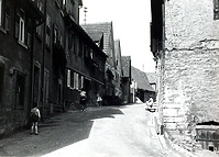 Nördliche Vorstadt Richtung Osten  um 1950 / Vorstadt in 74354 Besigheim (Stadtarchiv Besigheim)