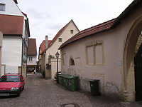 Ansicht von Südwest / Amtsgerichtsgasse in 74354 Besigheim (2007 - Denkmalpflegerischer Werteplan, Gesamtanlage Besigheim, Regierungspräsidium Stuttgart)