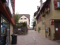 Abschnitt Quergasse zur Kirchstraße / Auf der Mauer in 74354 Besigheim (Denkmalpflegerischer Werteplan, Gesamtanlage Besigheim, Regierungspräsidium Stuttgart)