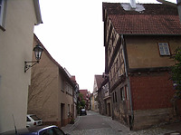 Mittelteil in Richtung Süden / Entengasse in 74354 Besigheim (2007 - Denkmalpflegerischer Werteplan, Gesamtanlage Besigheim, Regierungspräsidium Stuttgart)