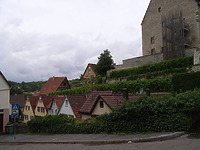 Gesamtansicht von Osten / Ochsengraben  in 74354 Besigheim (2007 - Denkmalpflegerischer Werteplan,  Gesamtanlage Besigheim  Regierungspräsidium Stuttgart)