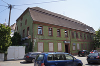 Ansicht von Süd-West / Gasthaus "Zum goldenen Sternen" in 76684 Östringen, Odenheim (Jako Baudenkmalpflege GmbH)