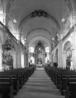 Ehem. Benediktinerkirche in 78050 Villingen (1950/ 80 - Bildarchiv Foto Marburg - Foto: Keller, Karl Franz )