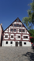 Ehem. Stegbad, Südfassade / Ehem. Stegbad in 89073 Ulm (30.05.2018 - Christin Aghegian-Rampf)