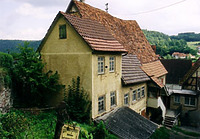 Wildberg, Sulz am Eck, Obere Straße 7, Rückansicht des Gebäudes / Wohnhaus mit Scheune in 72218 Wildberg-Sulz am Eck