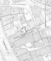 Lageplan Schwäbisch Gmünd 23.01.1969 / Wohn- und Geschäftshaus in 73525 Schwäbisch Gmünd