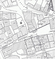 Lageplan Schwäbisch Gmünd 24.03.1981 / Wohn- und Geschäftshaus in 73525 Schwäbisch Gmünd