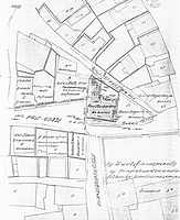 Lageplan 22.02.1908 / Wohn- und Geschäftshaus = Mühlbergle 16? in 73525 Schwäbisch Gmünd