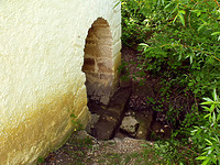 Wasch- und Backhaus aus Sielmingen im FLM Beuren; Ablauf / Wasch- und Backhaus in 70794 Filderstadt-Sielmingen (http://www.freilichtmuseum-beuren.de/museum/rundgang/back--und-waschhaus-aus-sielmingen/)