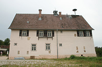 Gesamtansicht, ehem. Südfassade / Ehem. Rathaus von Häslach in 72141 Walddorfhäslach, Häslach (02.09.2011 - Becker_priv.)