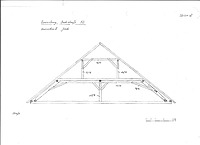 Querschnitt Dachwerk (Skizze 2) / Wohnaus in 88212 Ravensburg (Lohrum)