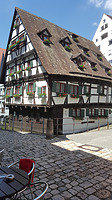 Südostansicht / Fachwerkhaus, sog. "Schiefes Haus" in 89073 Ulm (Christin Aghegian-Rampf)