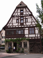 Ansicht von Süden / Wohnhaus in 74354 Besigheim (2007 - Denkmalpflegerischer Werteplan, Gesamtanlage Besigheim, Regierungspräsidium Stuttgart)